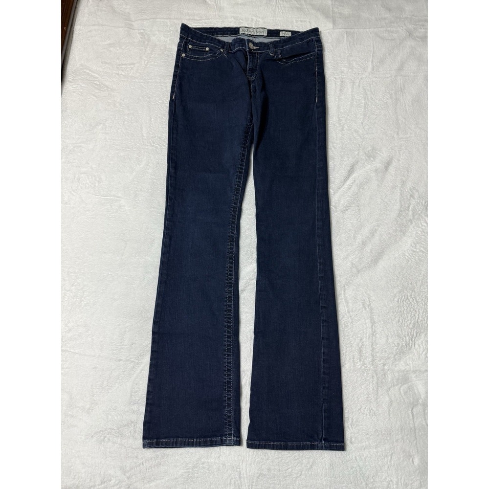 BKE Jeans Womens 33x35 Blue Payton Bootcut Denim Dark Wash